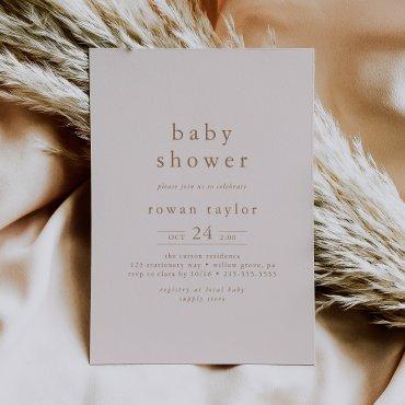 ROWAN Boho Pink Gold Girl Simple