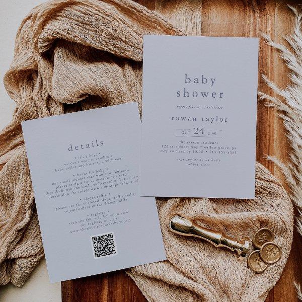 ROWAN Rustic Boy Blue QR Simple