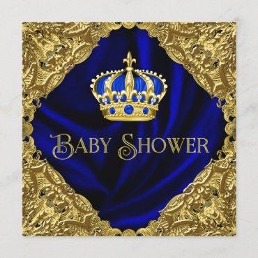 Royal Blue and Gold Crown