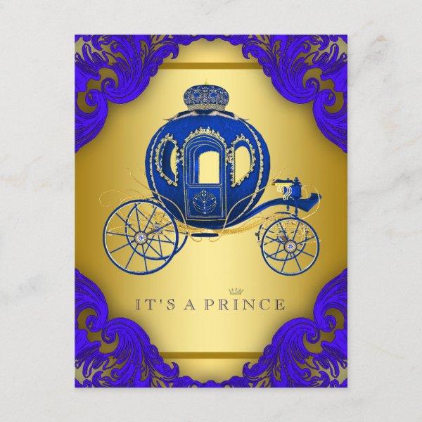 Royal Blue and Gold Prince
