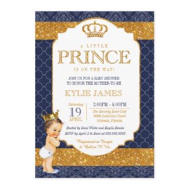Royal Prince Navy Blue Gold White