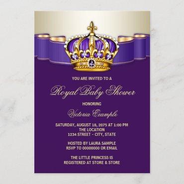 Royal Purple Gold Princess