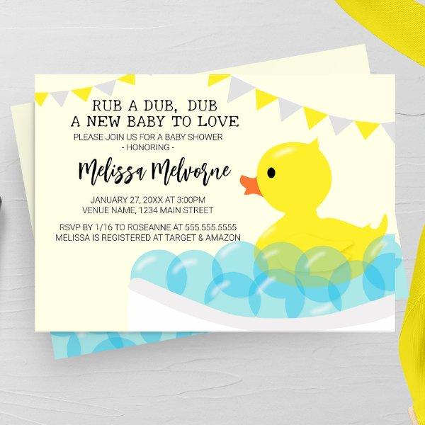 Rub A Dub Dub, Rubber Ducky