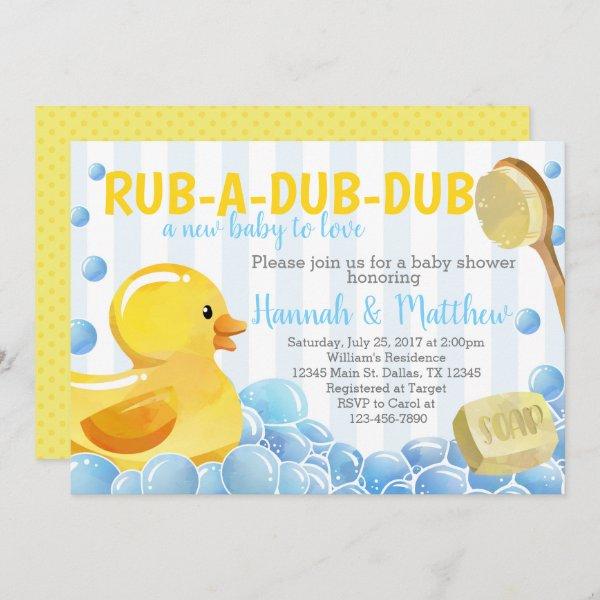 Rubber Duck  Invite