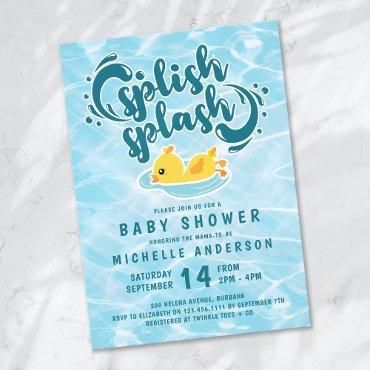 Rubber Duck Splish Splash