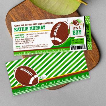Rugby FootBall Ticket Pass
