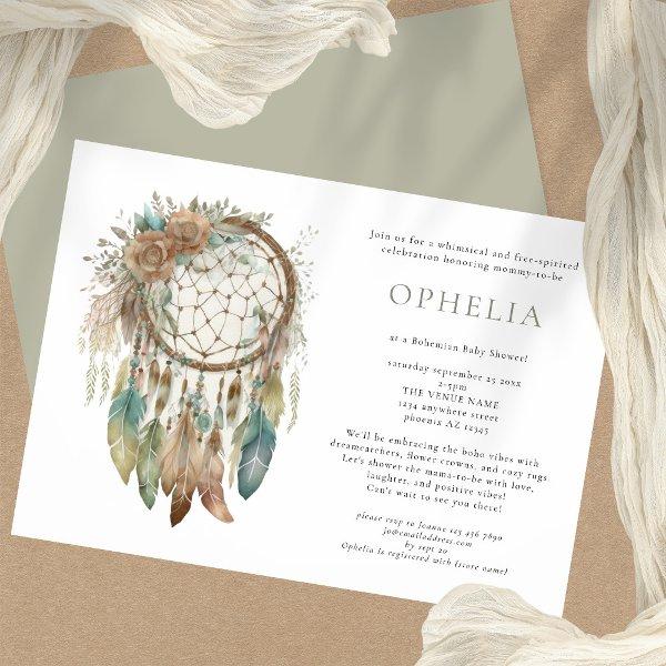Rustic Boho Dreamcatcher Sage Bohemian