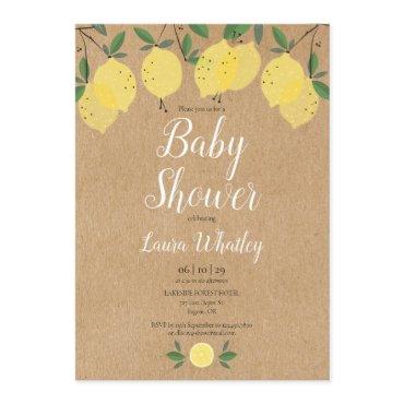Rustic Boho Lemons