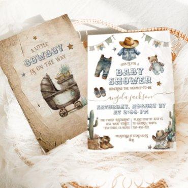 Rustic Boho Wild West Boy