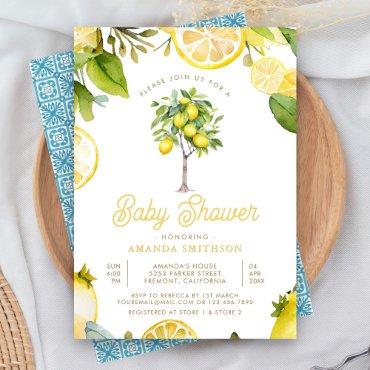 Rustic Citrus Lemon Tree