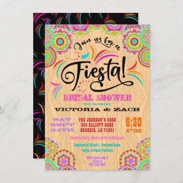 Rustic Colorful Mexican Fiesta Bridal Shower