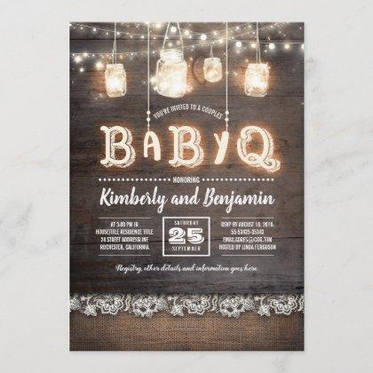 Rustic Country BaByQ Couples