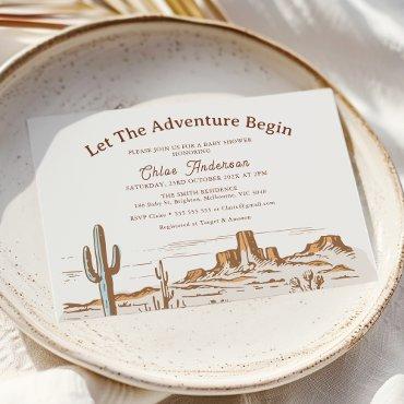 Rustic Desert Let the Adventure Begin