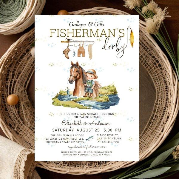 Rustic Hunter Fisherman's Derby