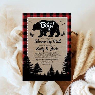 Rustic Lumberjack Baby Shower By Mail