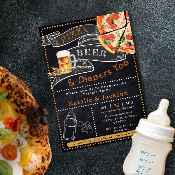 Rustic Pizza Beer & Diapers