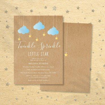 Rustic Twinkle Sprinkle Baby Boy Sprinkle / Shower