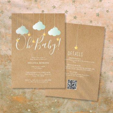 Rustic Twinkle Star Oh Baby All In One