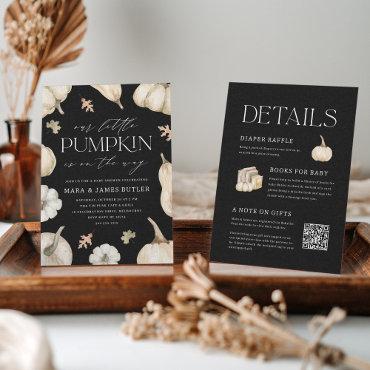 Rustic White Pumpkins All in One