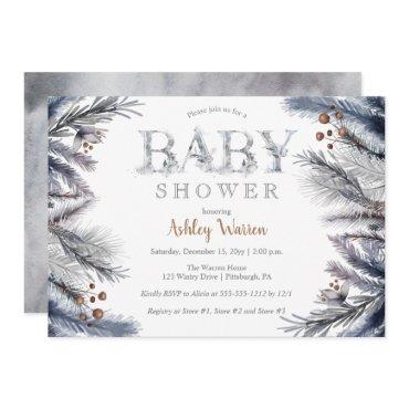 Rustic Winter Pine | Berries Floral