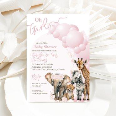 Safari animal Boho Oh Girl