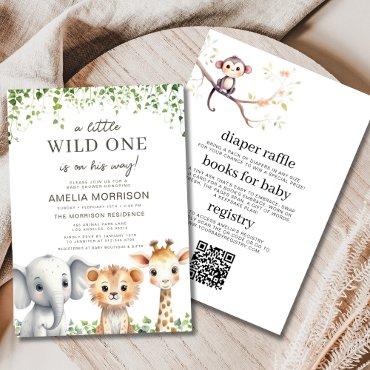 Safari Wild One All in One QR Code