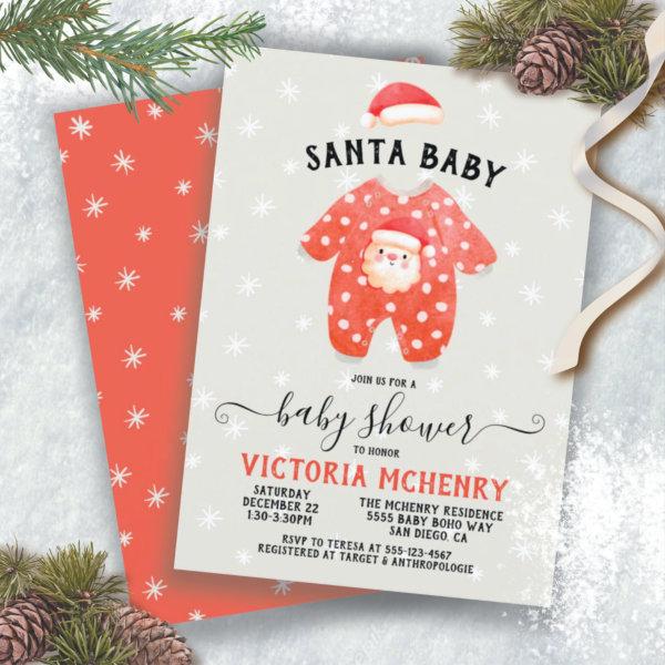 Santa Baby Christmas Winter