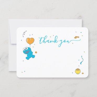 Sesame Street | Cookie Monster Thank You Invitation
