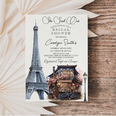 She Said Oui Parisian French Bridal Shower