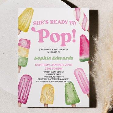 She's Ready To Pop Pink Popsicle