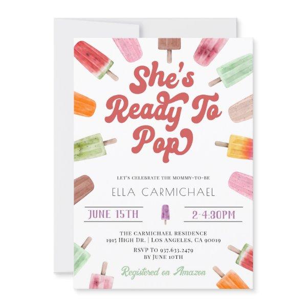 She's Ready to Pop Popsicle