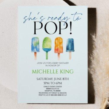 She's Ready To Pop! Popsicle