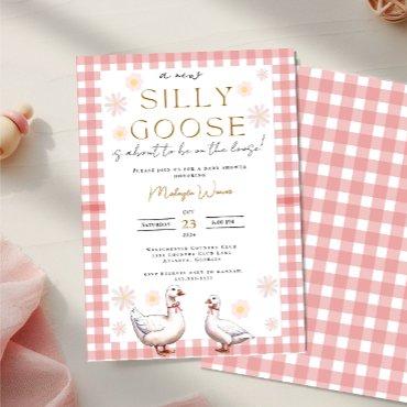 Silly Goose Gingham Gender Neutral
