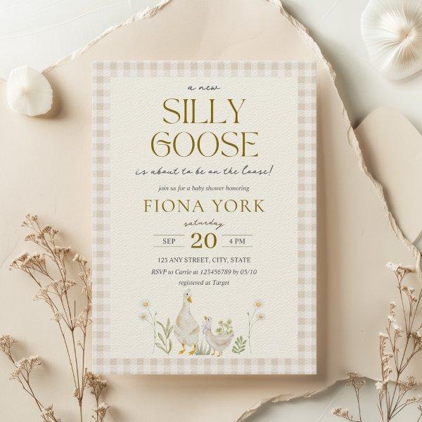 Silly Goose Watercolor Gender Neutral