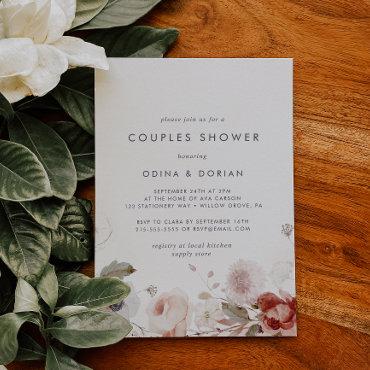 Simple Floral Couples Shower