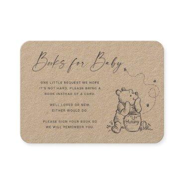 Simple Pooh | Books for Baby Insert Card