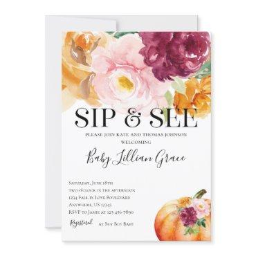 Sip and See Pumpkin