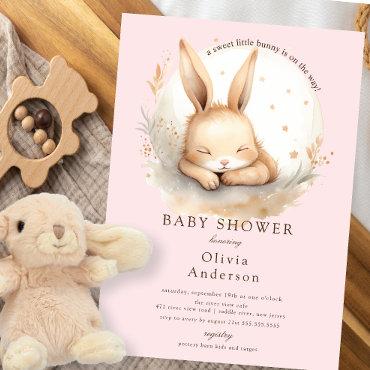 Slumber Bunny Girls Baby Shower