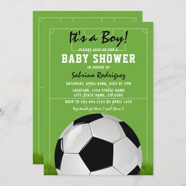 Soccer Baby Shower | It's a Boy