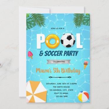 Soccer pool party