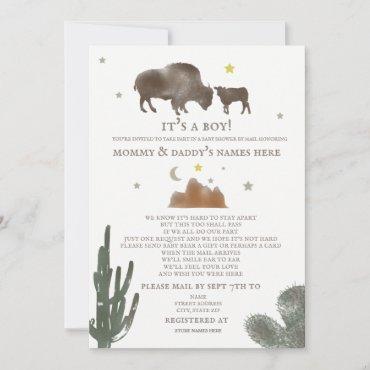 Social Distance Baby Shower By Mail Buffalo Bison