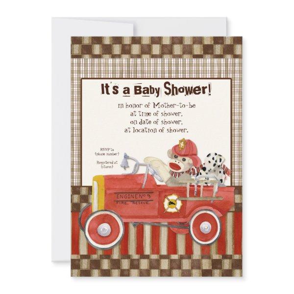 Sock Monkey, Fire Truck Boy