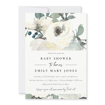 SOFT NEUTRAL IVORY WHITE FLORAL BUNCH