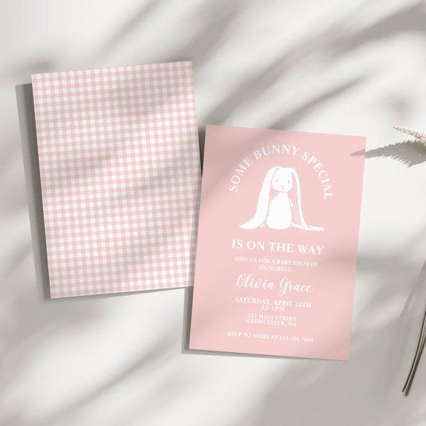 Some Bunny Special Pink Gingham