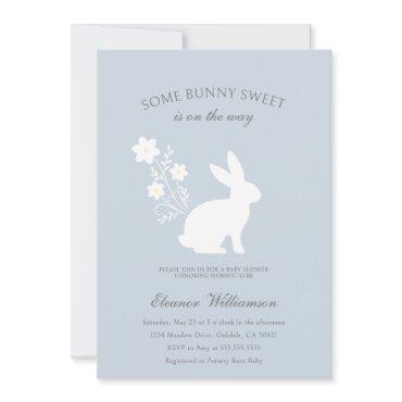 Some bunny sweet floral baby shower
