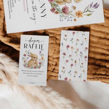 Somebunny Baby Shower Diaper Raffle Cards