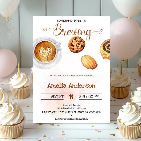 Something Sweet is Brewing Watercolor