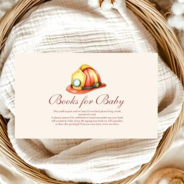 Sound The Alarm Baby Shower Books for Baby  Enclosure Card
