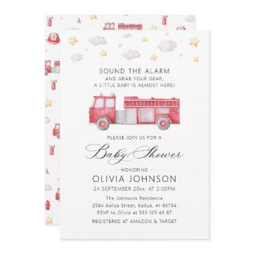 Sound the Alarm Firetruck Firefighter