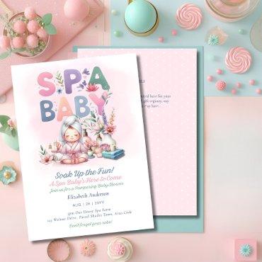 Spa Baby Shower - Pamper Day Pink